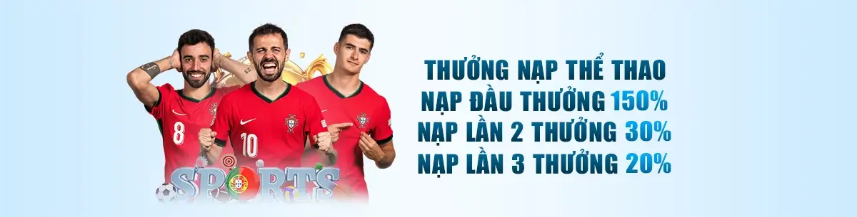 01okfun Cá cược thể thao thưởng nạp đầu đến 150%